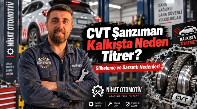 CVT şanzıman kalkışta titreme ve silkeleme sorunu çözümü